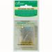 Clover Quilt Glaskopspelden - 100 stuks - Glas/Metaal - KRT