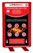 Merkloos Brandwerende deken - 1,2 x 1,8 m - Rood - Met ABS-hoofdmateriaal