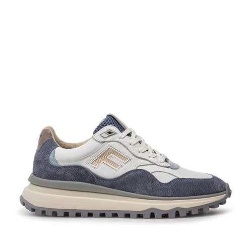 Floris van Bommel De Gripper 01.17 suède sneakers blauw