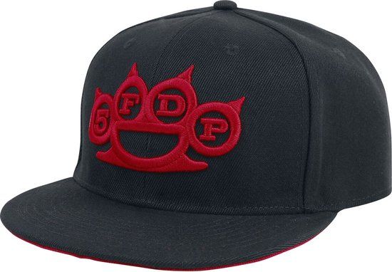 Five Finger Death Punch Logo Unisex Cap - Zwart