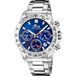Lotus Herenhorloge 18912/2 Chronograaf Freedom Analoog Staal Zilverkleurig Blauw 43.5 mm