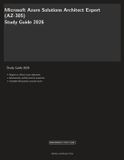 Microsoft Meridian Certification Press Microsoft Azure Solutions Architect Expert (AZ-305) Study Guide 2026