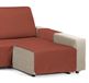 Martina Home Diamond chaise longue-sprei, gewatteerd, 240 cm, baksteen, universeel