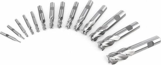 HBM HSS 8% Cobalt vingerfrees 10 mm