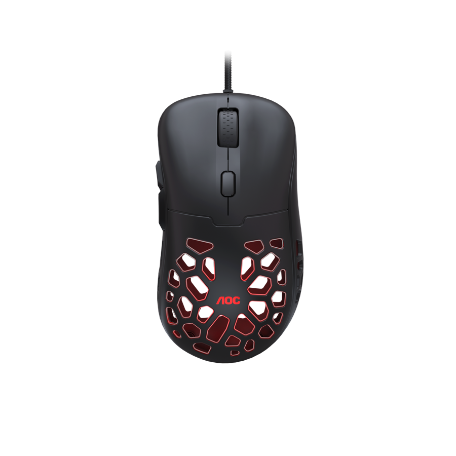 AOC GM510B Gaming Muis - Zwart