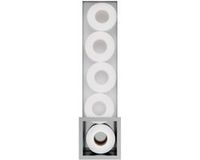 Hotbath &More Inbouw Reserverolhouder voor 6 Rollen - 74 x 209 x 14 cm - V01