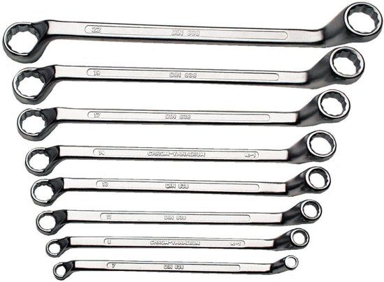 Brüder Mannesmann Ringsleutelset DIN 8 dlg - 4003315079781