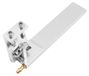 Bateau RC gouvernail - Aluminium - 95 mm - Absorbant l'eau - Bleu