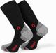 NORMANI 2 paar functionele sportsokken van Cordura - Unisex - Zwart/Grijs - Maat 35-38