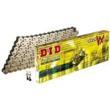 DID CHAIN 525VX3 (Gold & Black) - Length: 100 links with rivet joint (ZJ)