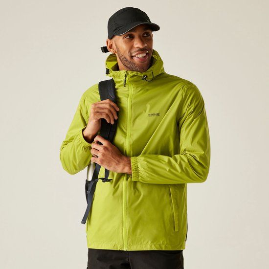 Regatta Jas Heren Waterdicht Ademend Lichtgewicht Groen Polyester XL