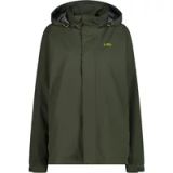 CMP Heren regenjas met afneembare capuchon, Oil Green, 52