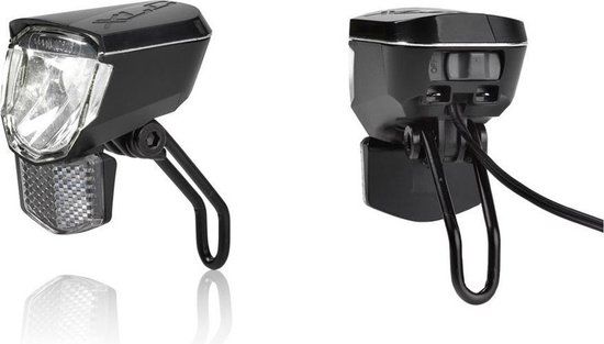XLC Sirius CL-D07 Koplamp Fiets - LED - Dynamo - 45 Lux - Zwart