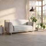 Italian Bed Linen Comfort Non-Slip Sofa Cover 2 Posti Maxy crème