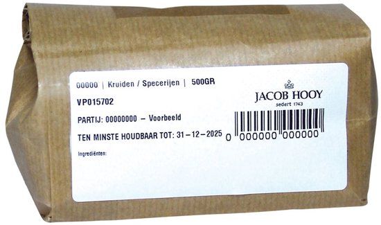 Jacob Hooy Ginkgo Biloba Gesneden 500gr
