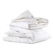 Caleffi Dormipiuma Quattro donsdeken, katoen, eenpersoonsbed, tweepersoonsbed