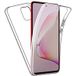 Phonillico® Case voor Samsung Galaxy NOTE 10 LITE - Full Body Gel TPU Siliconen Bescherming Transparant 2 Voor- en achterkant