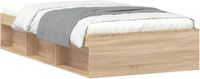 vidaXL Bedframe Sonoma Eiken 100x200 cm