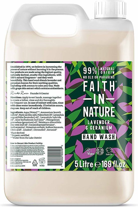 Faith In Nature Lavendel & Geranium Handwash
