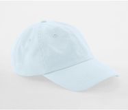 Beechfield Kinderen 6 panel baseball pet Low Profile Dad pastelblauw