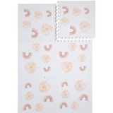 Kidolo Tapis de jeu puzzle bébé Arc-en-ciel