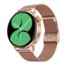 JUSHZ Montre intelligente pour hommes Montre intelligente avec fonction d'appel Appel Bluetooth Assistant IA Piste GPS Sport - Or - 44x11mm