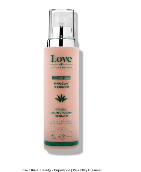 Love Ethical Beauty Superfood Pink Clay Cleanser 100 ml