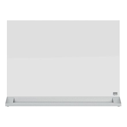 Nobo Bureau Magnetisch Whiteboard Met Droog Uitwisbaar Glasoppervlak - Inclusief Whiteboard Marker en Magneet - Wit
