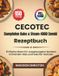 Cecotec Four vapeur Bake & Steam 4000 Combi Livre de recettes