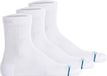 Stance Unisexe casual 3P halfhoge sokken icon wit
