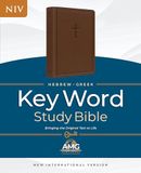 Hebrew-Greek NIV Hebrew-Greek Key Word Study Bible, Brown Leather