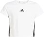 Adidas Sport Jg 3S Baby Tee T-Shirt - Kinderen - Wit