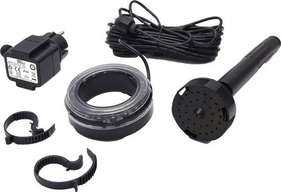 Ubbink LED-Jet Vulcano 1/2" - Sproeikop met LED - Wit