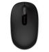 Microsoft 1850 Ambidextrous RF Wireless Optical 1000 DPI Black Mouse
