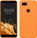 kwmobile telefoonhoesje geschikt voor Google Pixel 3a - Back cover in fruitig oranje