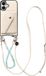 AVY Leren Hoesje geschikt voor Apple iPhone 17 | Met Koord en Kaarthouder | Compatibel met MagSafe | Leather Case met Polsand & Crossbody Koord & Wallet | Cubiq Leather Set | Croco Beige