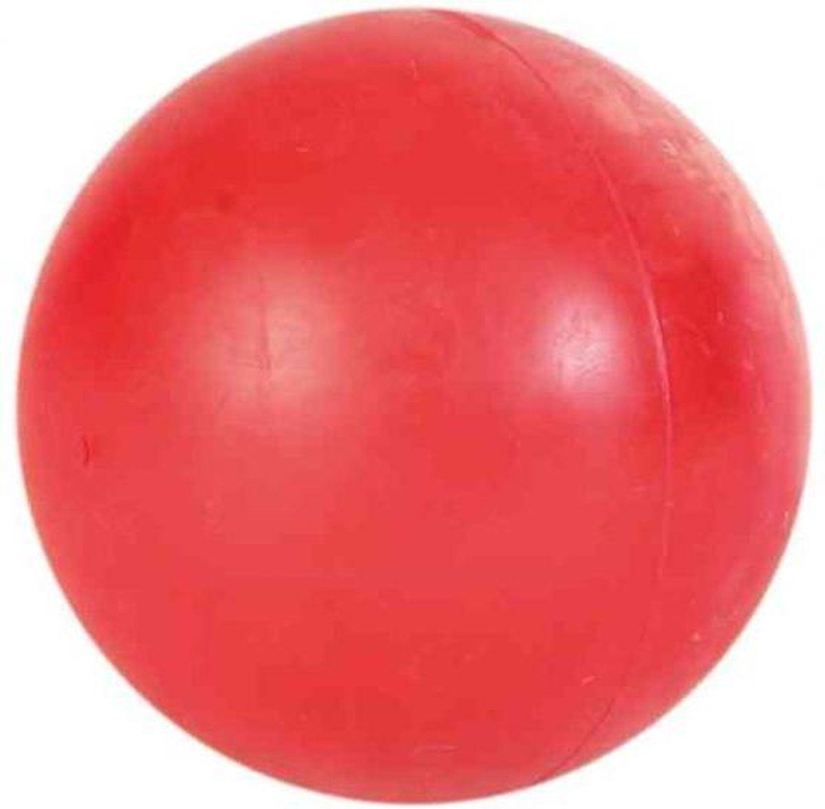 TRIXIE natuurrubber bal zonder geluid assorti 6 cm