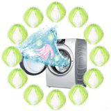 12 Carehabi 12 stuks dierenhaarverwijderaar wasmachine herbruikbare pluisballen