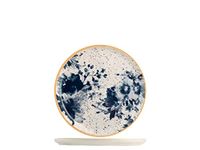 H&H 3241304 indigo broodbord, stoneware, 14 cm