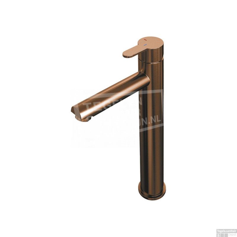 Brauer Wastafelmengkraan Opbouw Verhoogd Eenhendel HD4 PVD-Coating Energiebesparend Koper - Messing - 4260483797545