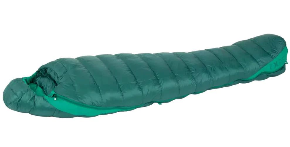 Exped Trekkinglite 0° Sleeping Bag M Women - Green - Left Zipper - 2023