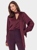 Lipsy pantalon chocolat brun