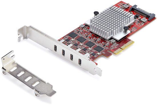 StarTech.com 4-Port USB-C PCIe Kaart, USB 3.2 10Gbps