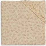 Hoeslaken Jollein - Hoeslaken Wieg Jersey Meadow Chestnut - Katoen - 40/50x80/90cm