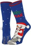 Apollo Angro Foute kerstsokken - 2-pak - Happee Xmas - maat 41-46 - heren - katoen/polyester
