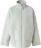 COMMA Dubbellaags twill jasje met hoge kraag voor dames
