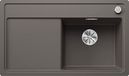BLANCO Zenar 45 S-F 527363 Silgranit spoelbak, 848x498 mm, met afvoerbediening, InFino, grijs