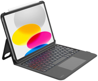Belkin Everyday Cradle Keyboard Folio - iPad 10th Gen - QWERTY - Black
