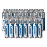Philips Ultra AA/AAA Alkaline Batterijen Combo - Multifunctioneel voor verschillende apparaten, Pack van 48