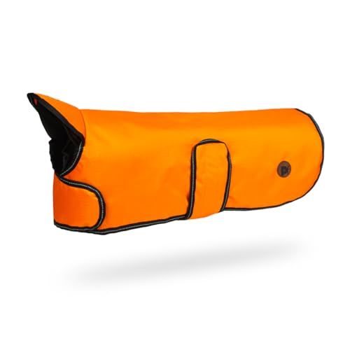 Petface Outdoor Paws 2-in-1 Dog Coat - Orange - 60cm